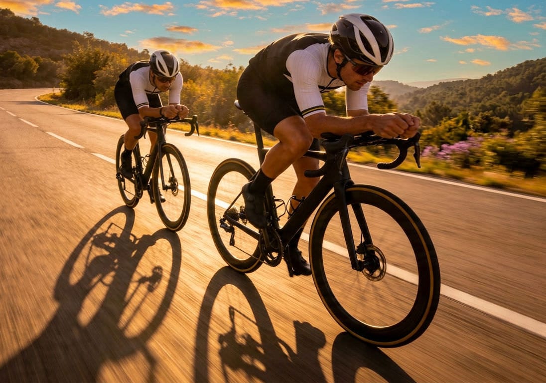 El arte de ir a rueda